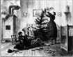 Weihnachtsbbaum schmücken vor über 100 Jahren